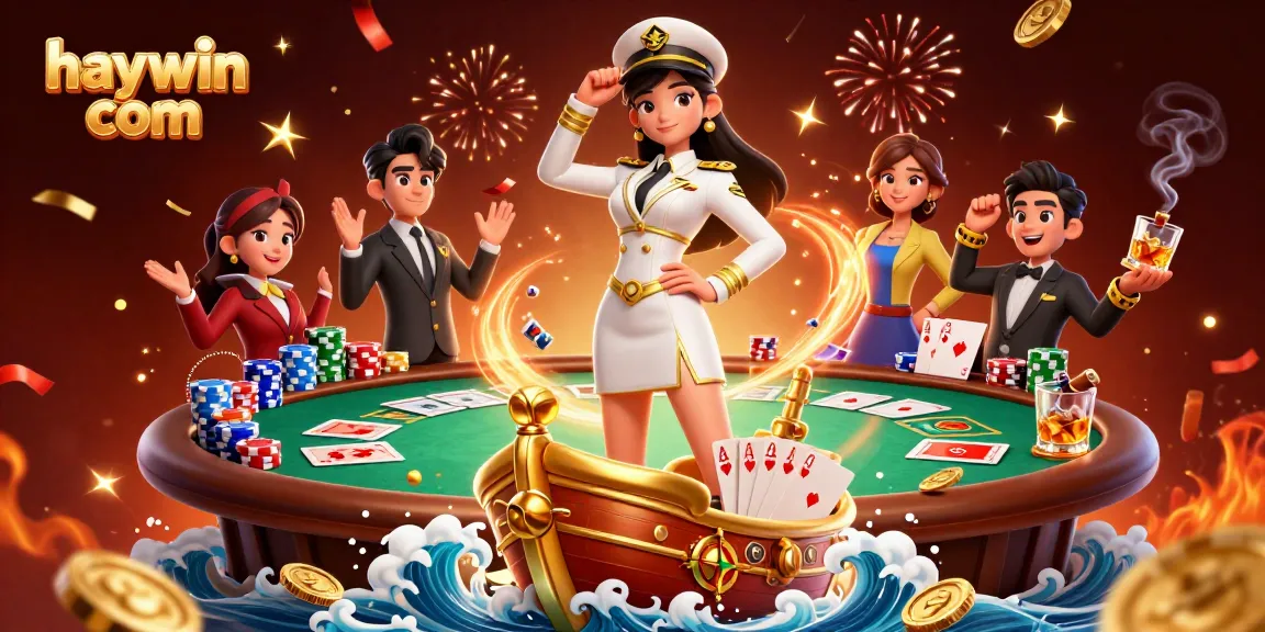 Win big at haywin com with an exciting casino adventure featuring colorful chips and games!