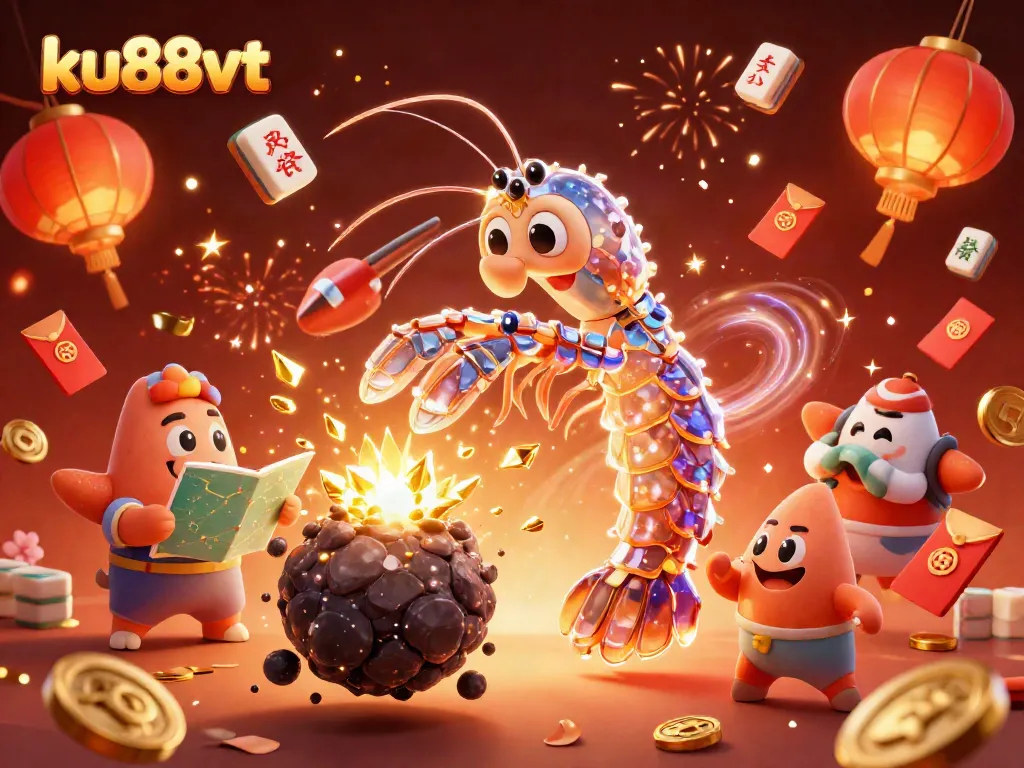 Experience thrilling gaming adventures with ku88vt's vibrant casino world in 3D.
