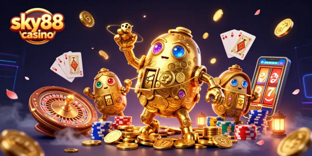 Win big at sky88 casino while enjoying a vibrant 3D gaming experience filled with thrilling elements.