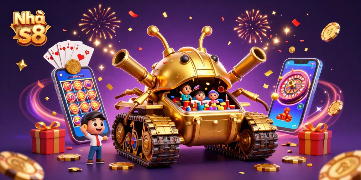 Experience the thrilling atmosphere of Nhà cái s8 inside a vibrant digital casino adventure.