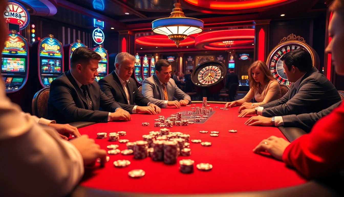 CM88 offers an exciting casino experience with vibrant poker action and glittering chips.