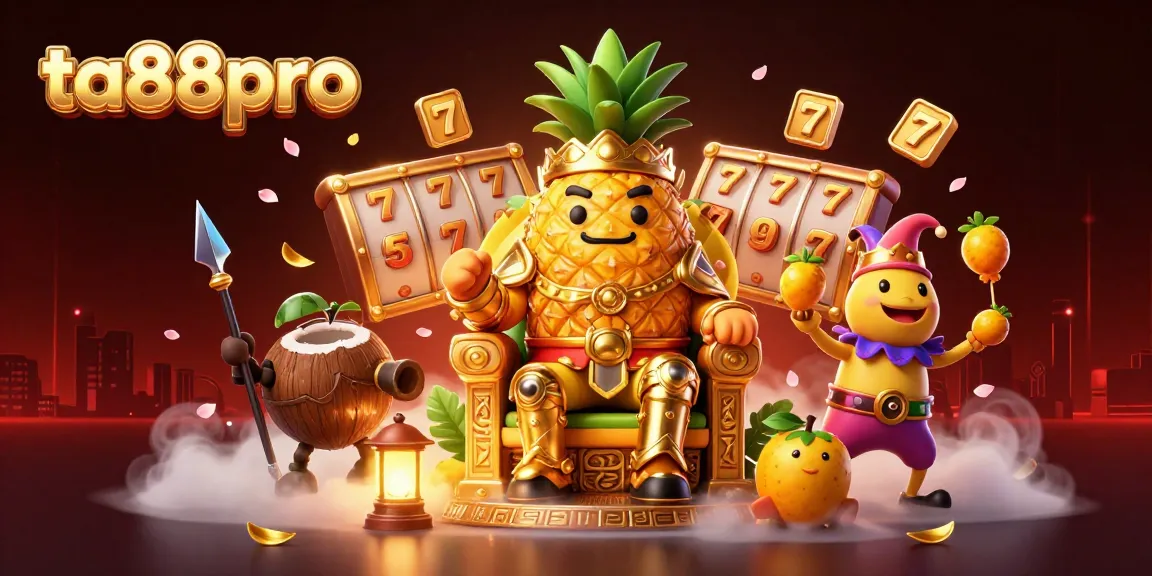Experience slots and jackpots with ta88pro in a vibrant casino scene filled with riches and excitement.