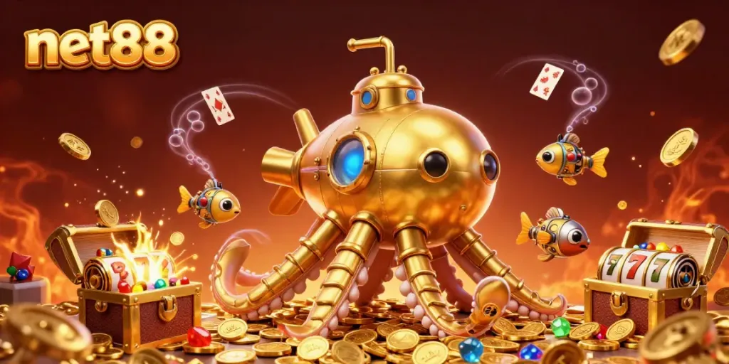 Join the net88 adventure with game-filled excitement under a treasure sea!
