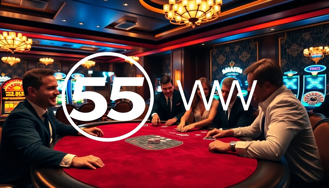 Experience thrilling gameplay at 55WW with engaging casino tables and exciting slots.