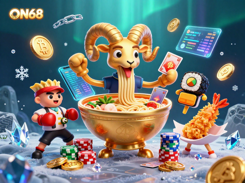 Experience exhilarating gameplay at ON68 with our vibrant casino characters and exciting gaming elements.