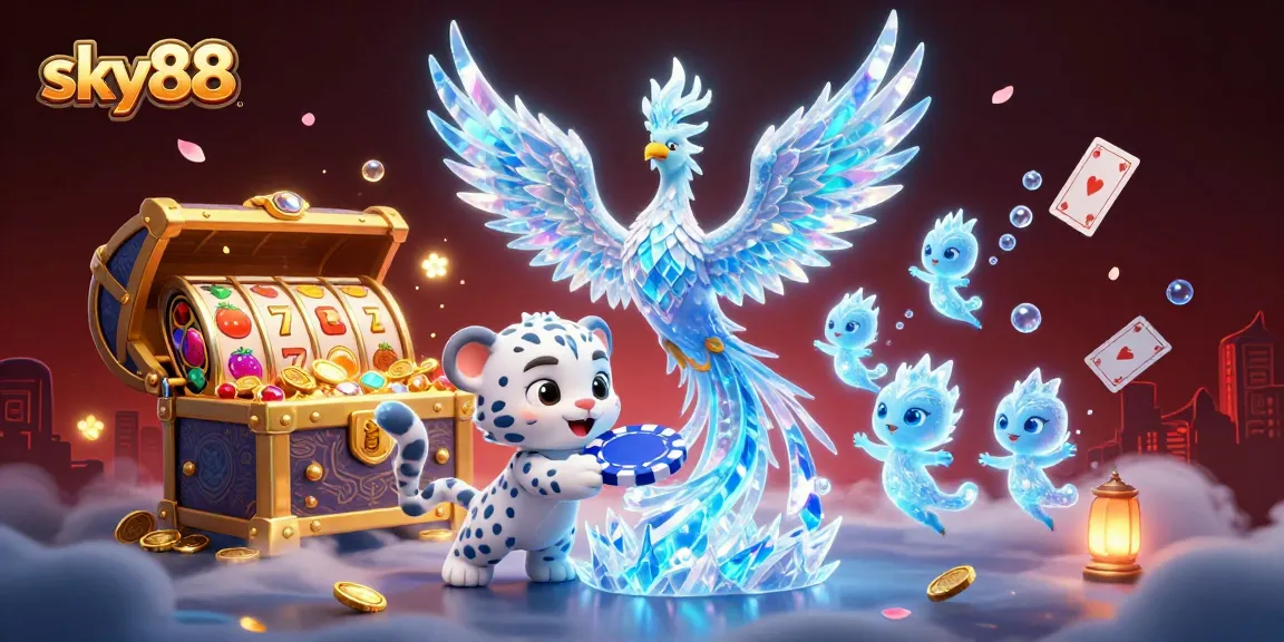 Experience thrilling slots with sky88 featuring vibrant characters and dynamic gaming elements.