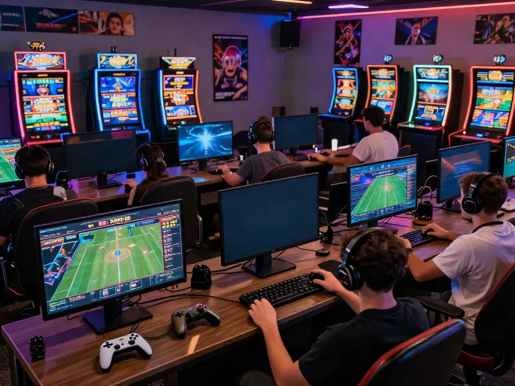 Online gaming experience at https://playsv88.net/ showcasing players engaged in sports betting and live casino.
