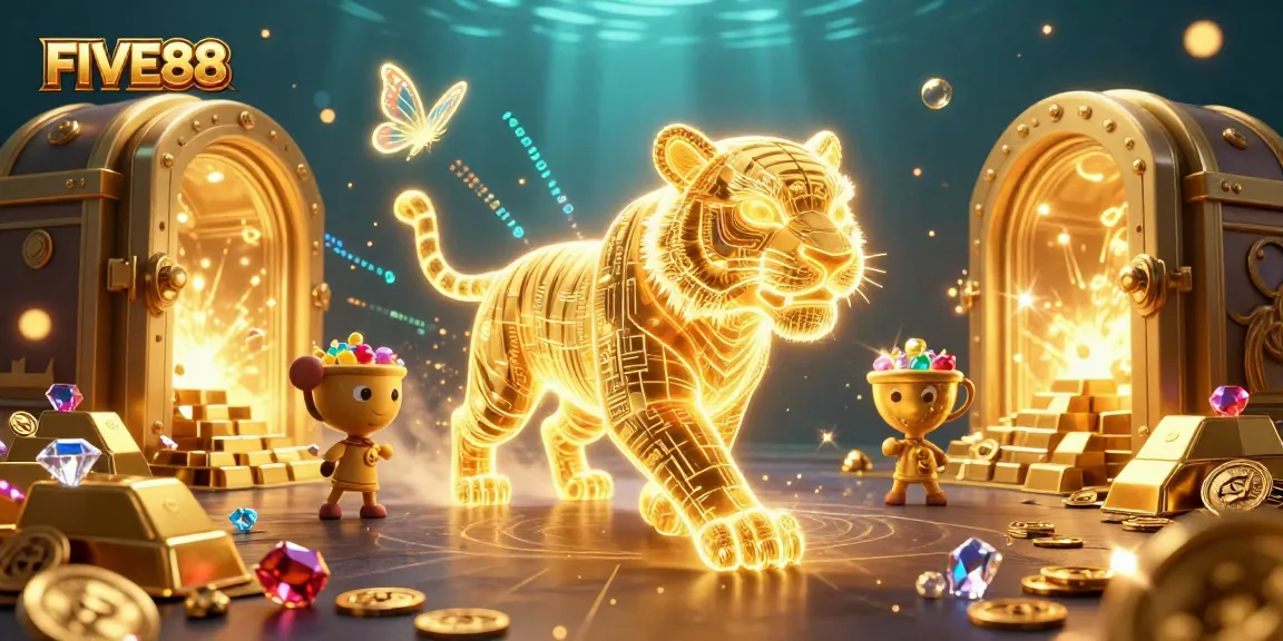 Experience the dazzling FIVE88 digital casino world with vibrant games and creative energy.