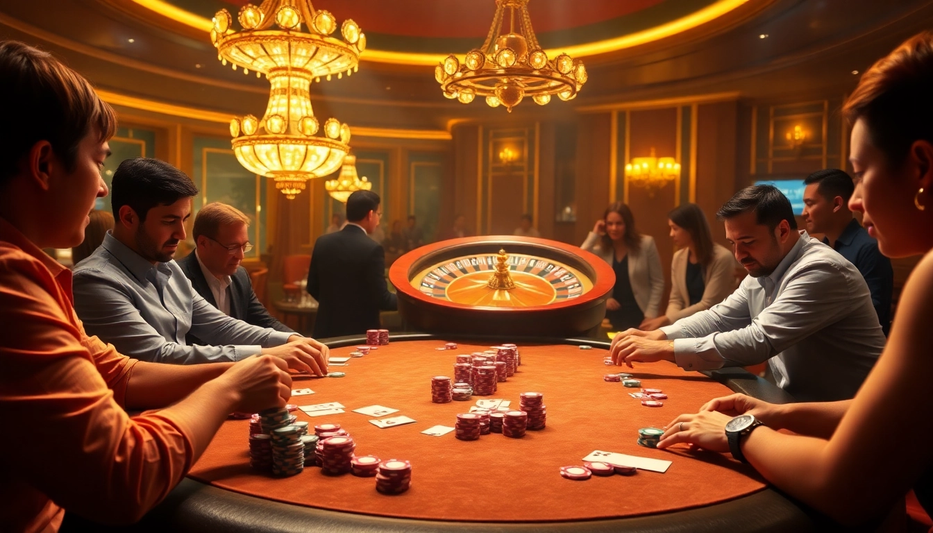Experience thrilling online gambling at https://cakhiatv1.net with vibrant poker and roulette action.