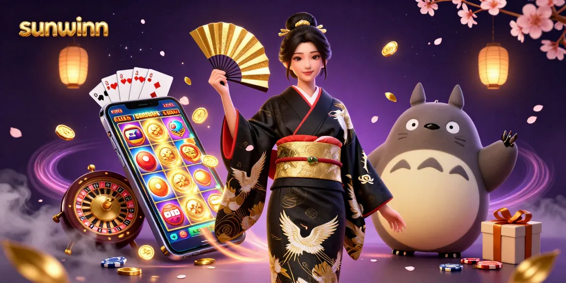 Experience thrilling wins at sunwinn with an elegant Asian casino scene rich in vibrant game elements.